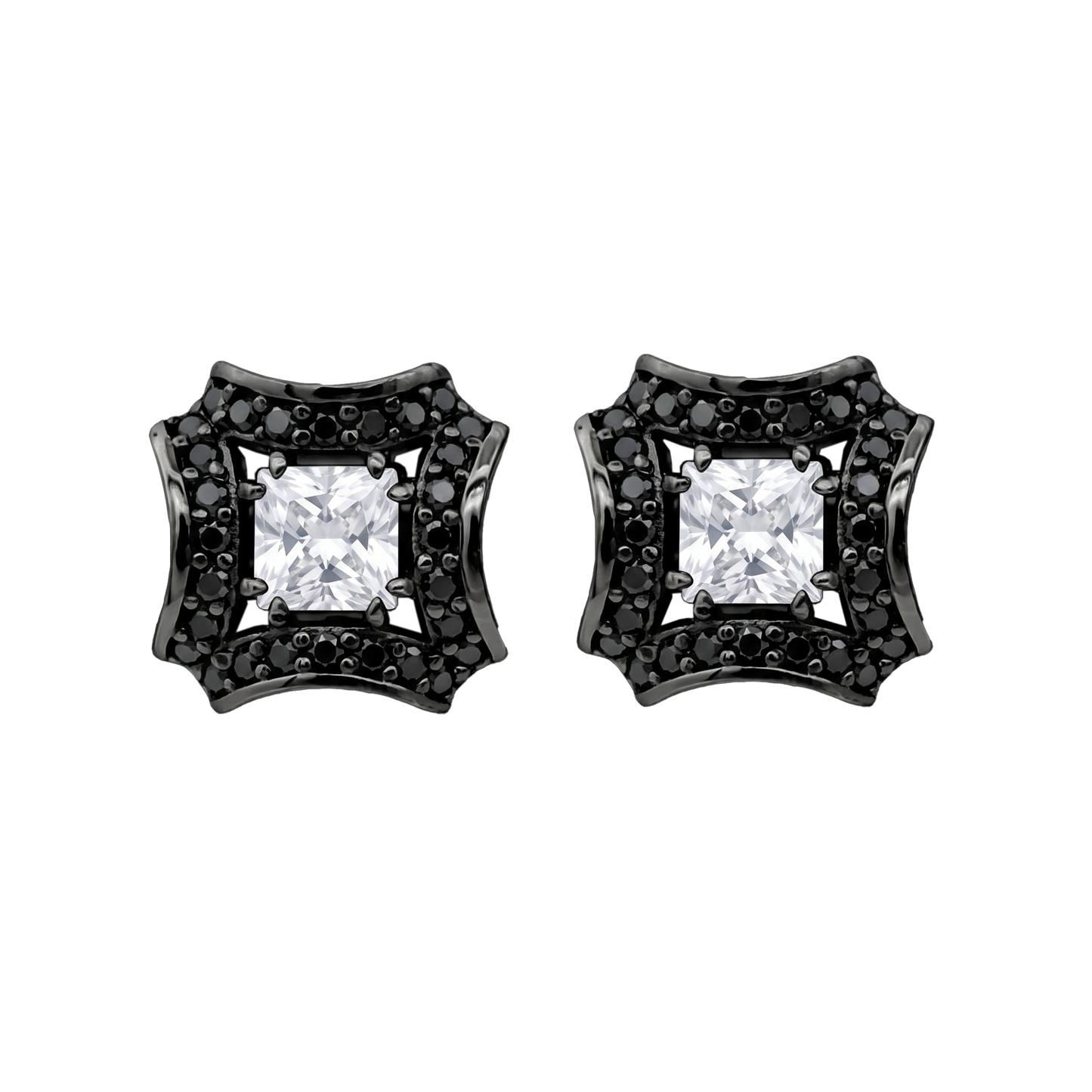VAULT STUDS 'BLACK'
