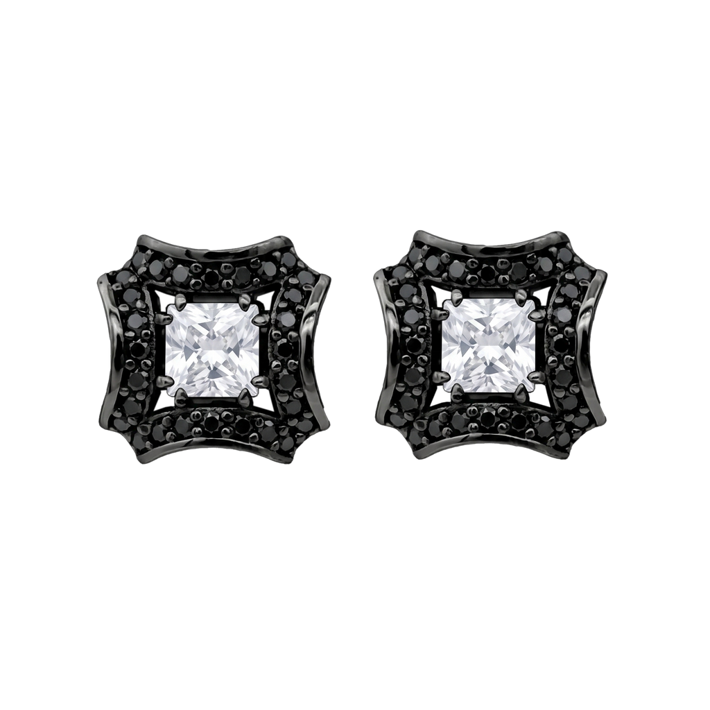 VAULT STUDS 'BLACK'