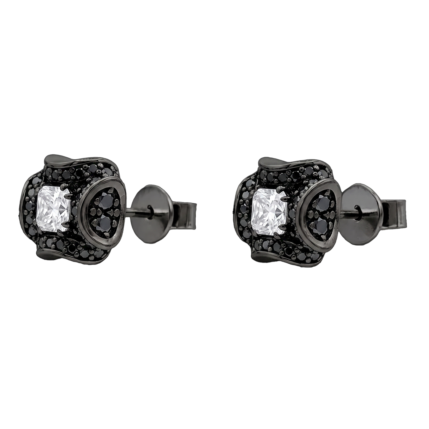 VAULT STUDS 'BLACK'