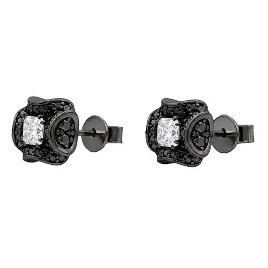 VAULT STUDS 'BLACK'