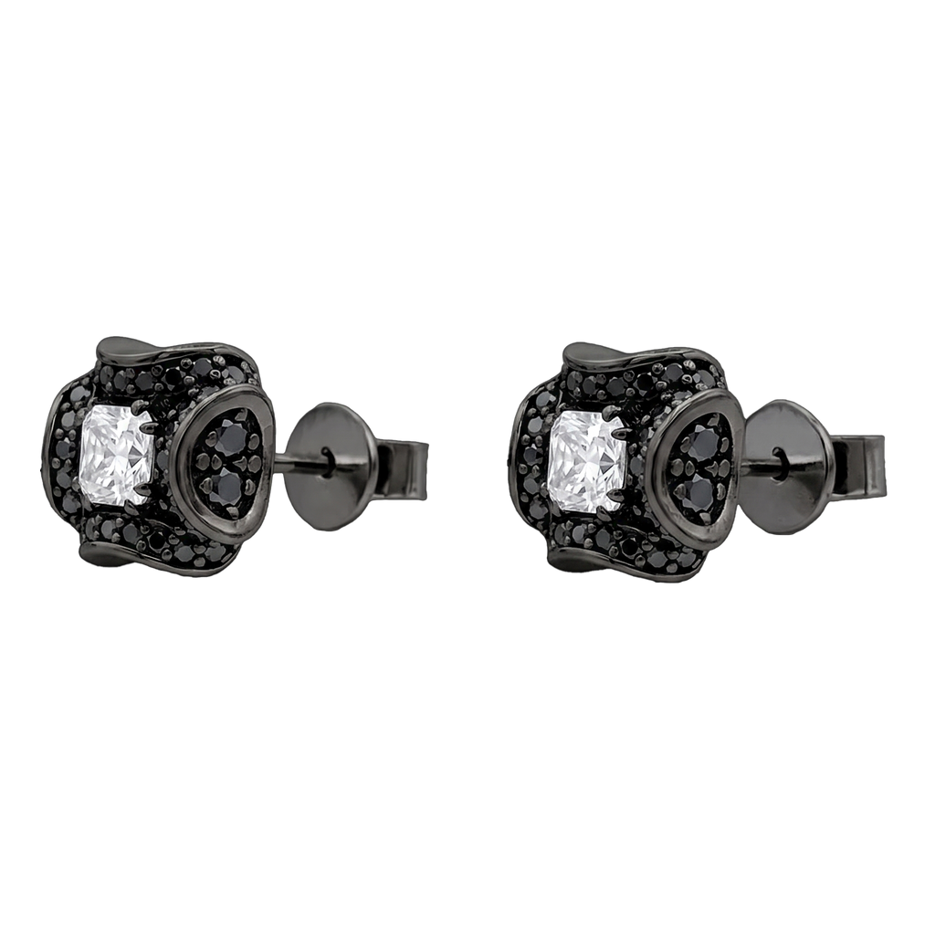 VAULT STUDS 'BLACK'