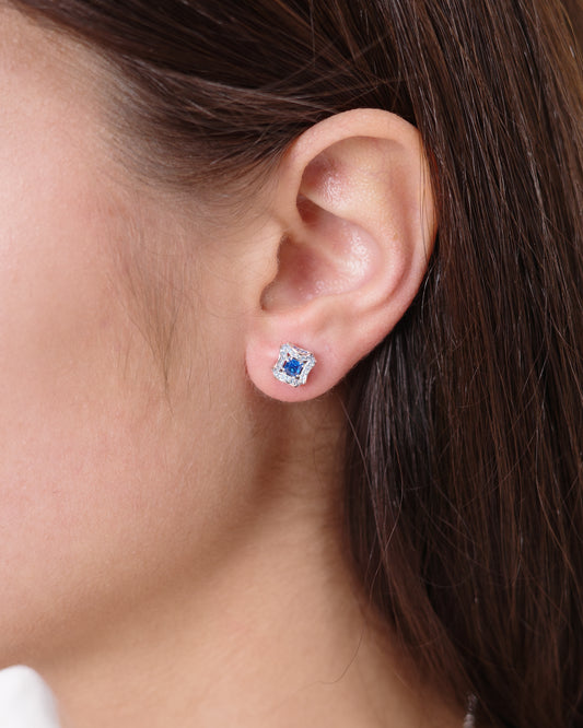 VAULT STUDS 'BLUE'