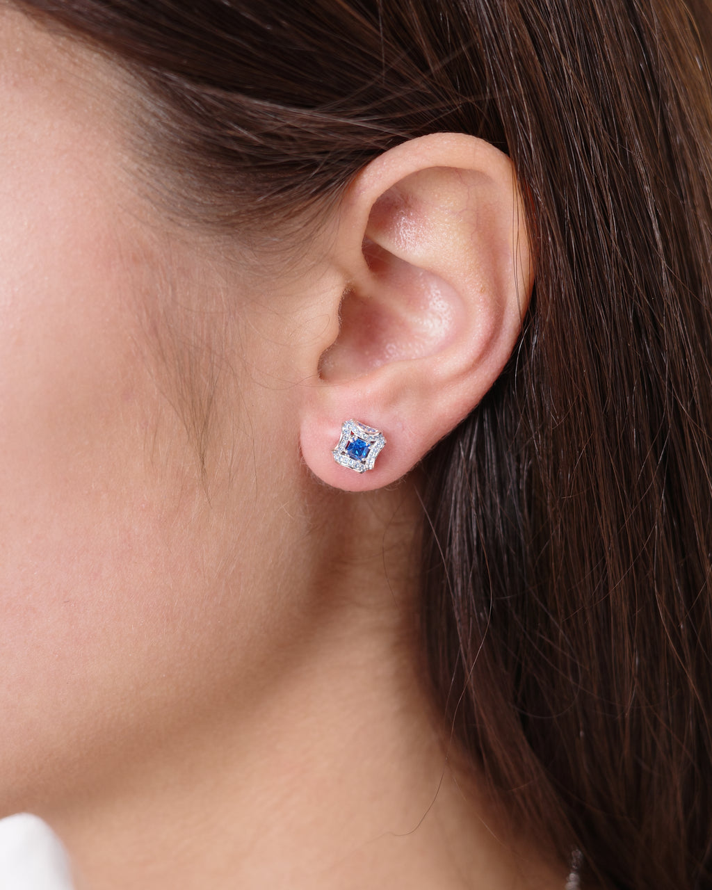 VAULT STUDS 'BLUE'