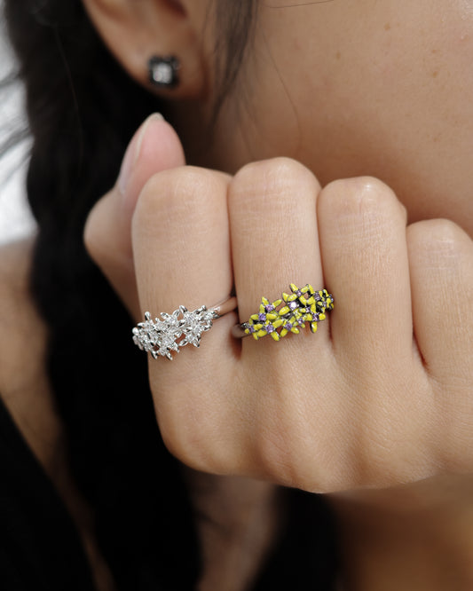 PETAL RING 'VOLT'
