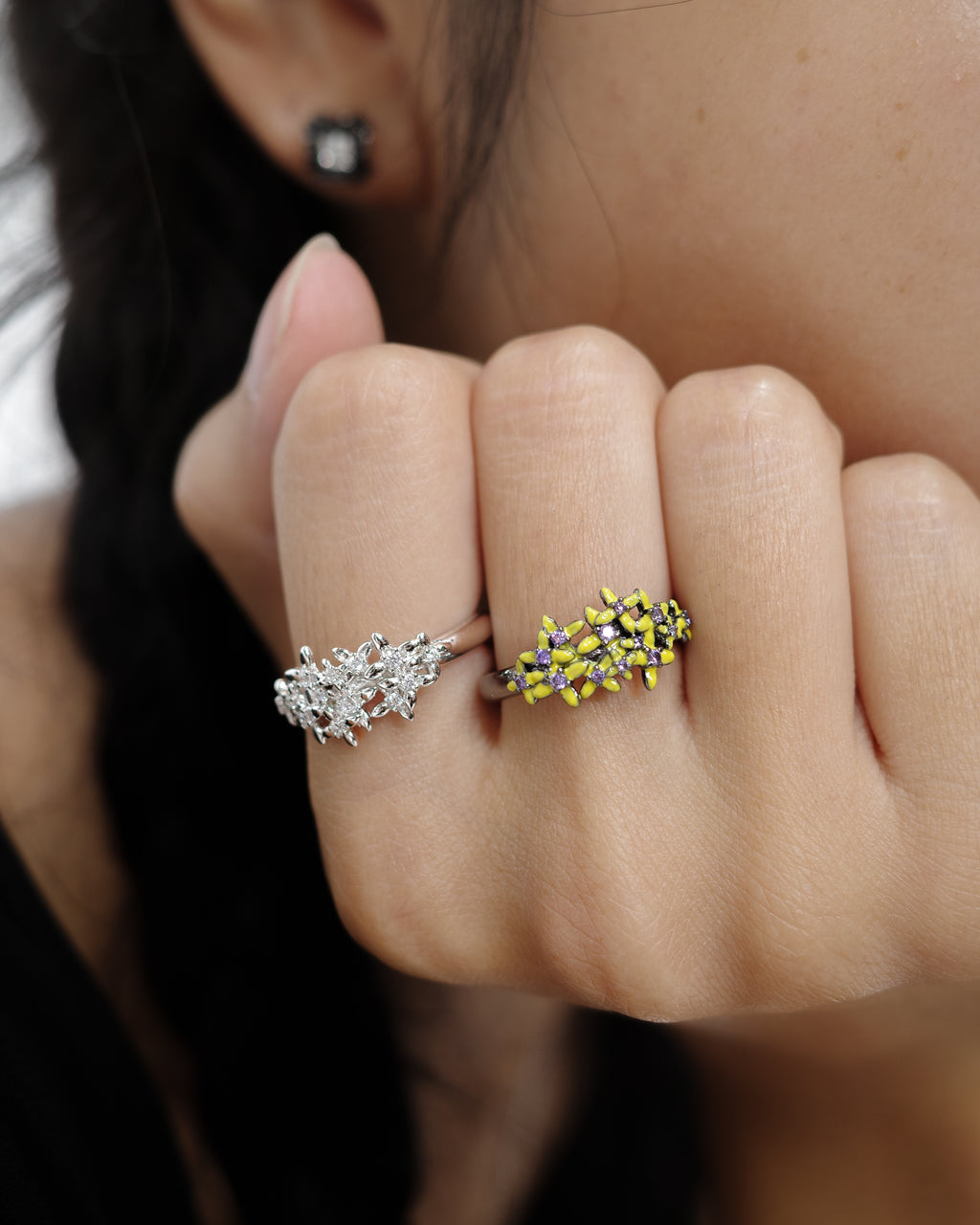 PETAL RING 'VOLT'