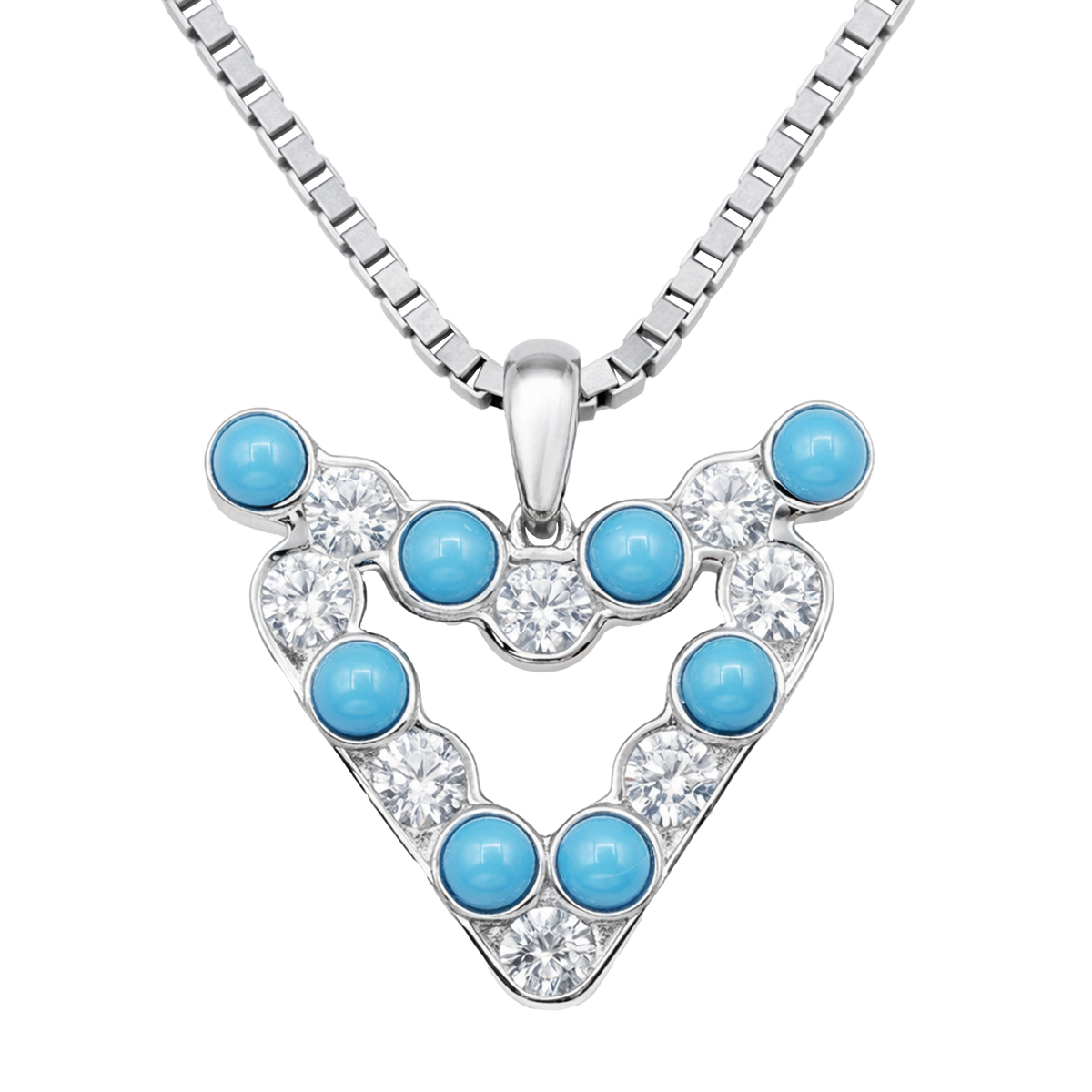 ARROW NECKLACE 'TURQUOISE'