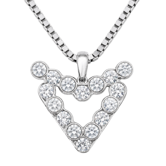 ARROW NECKLACE 'WHITE'