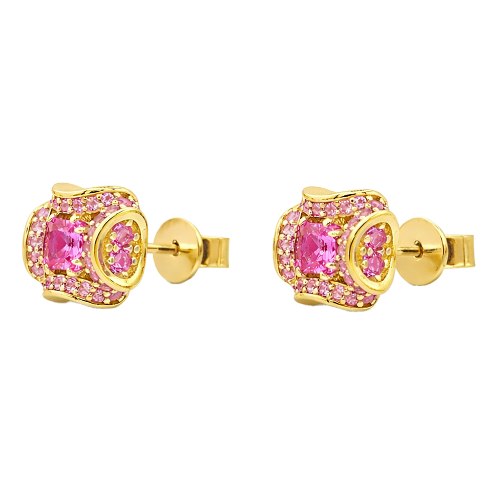 VAULT STUDS 'PINK'