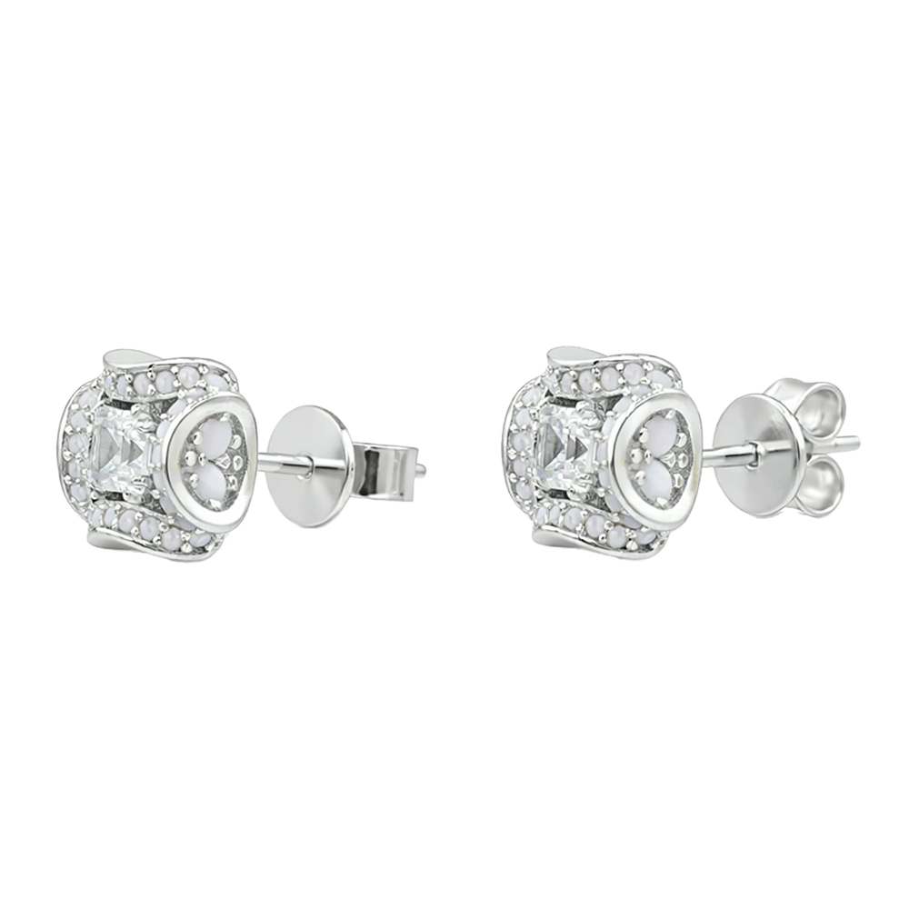 VAULT STUDS 'WHITE'