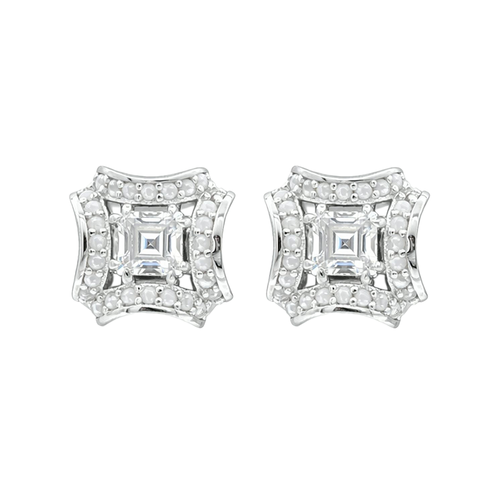 VAULT STUDS 'WHITE'